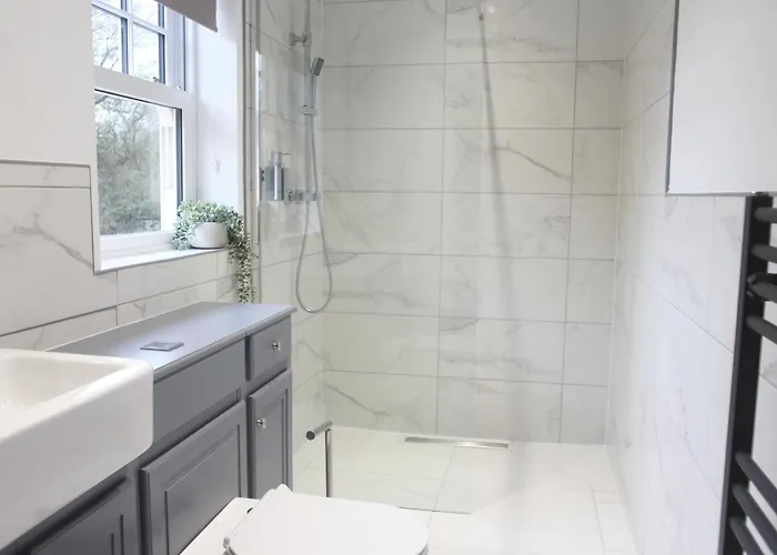 Luxury Barn With Private Wood-fired Hot Tub Apartman